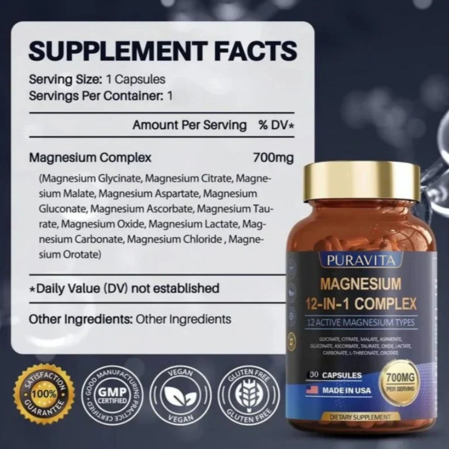 NUMI® Magnesium Complex Capsules