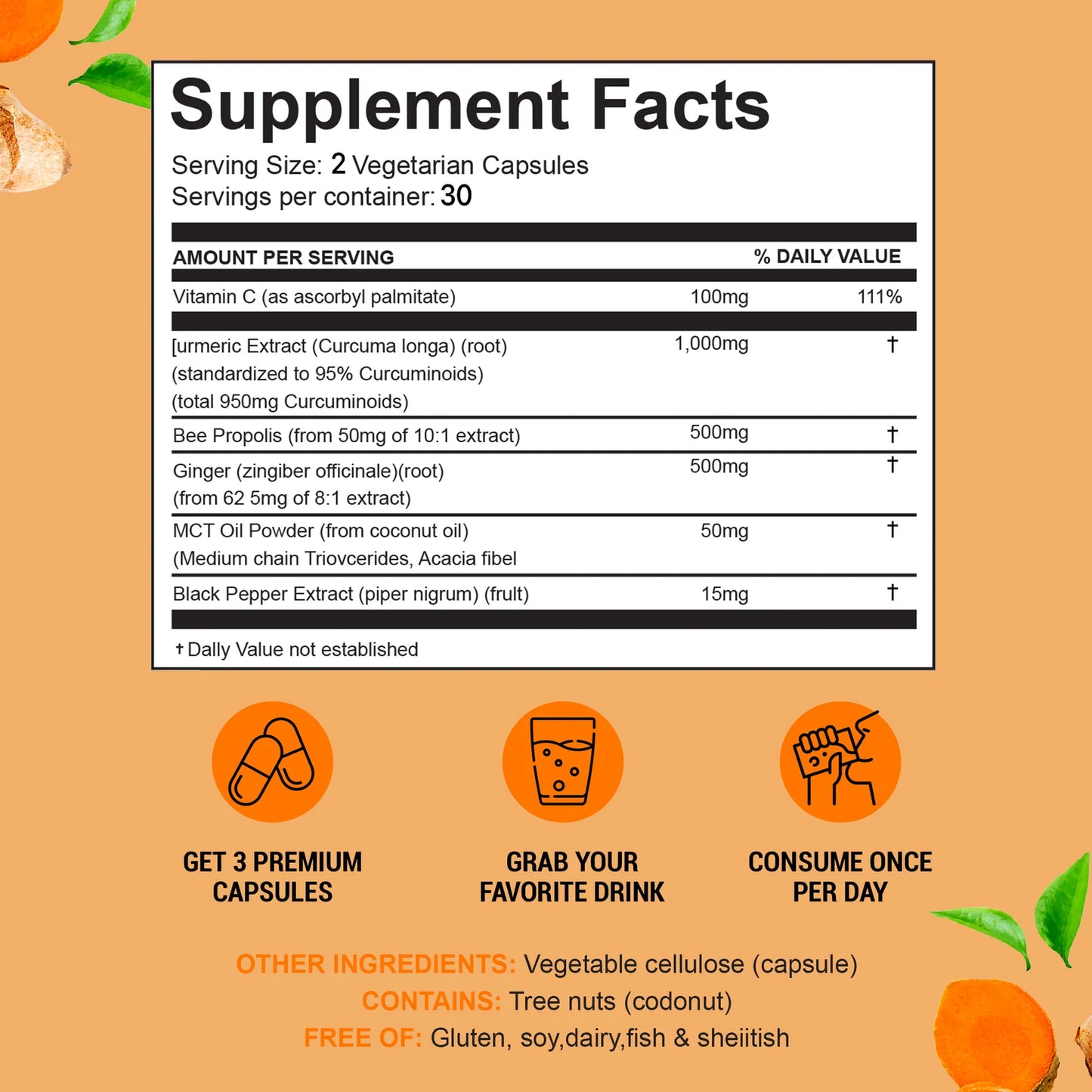 Tumeric Curcumin High Absorption